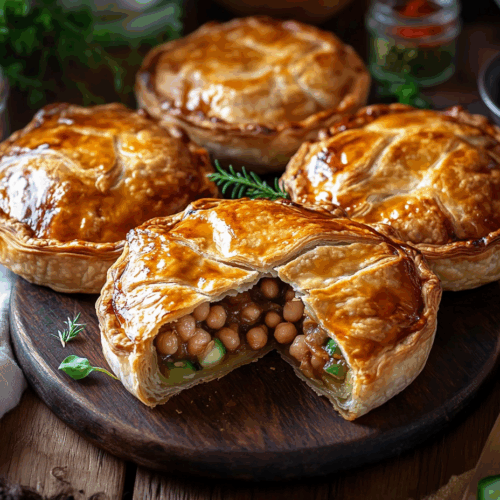 Minced Lamb And Chickpea Hornado Pies