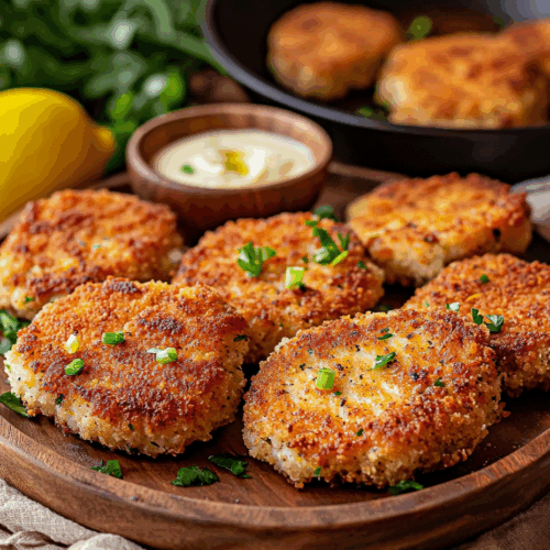 Crispy Mediterranean Fish Cutlets: A Quick Sea-Inspired Delight