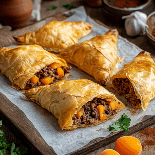 Moroccan Lamb And Apricot Briouats: A Tasty Twist