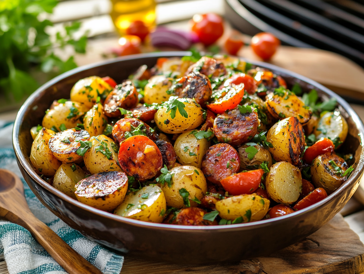 Uruguayan Chorizo and Potato Salad