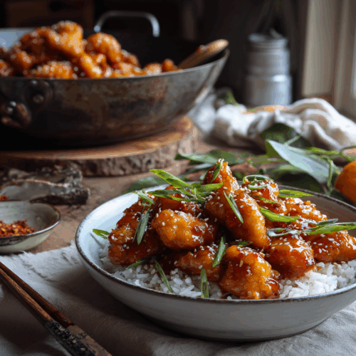 Quick Crispy Orange Chicken