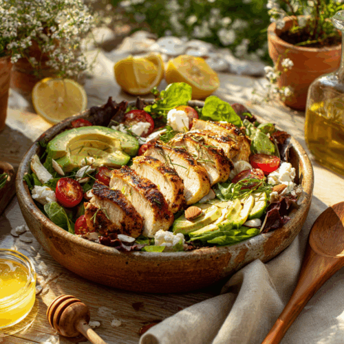 Fresh Lemon Herb Chicken Salad