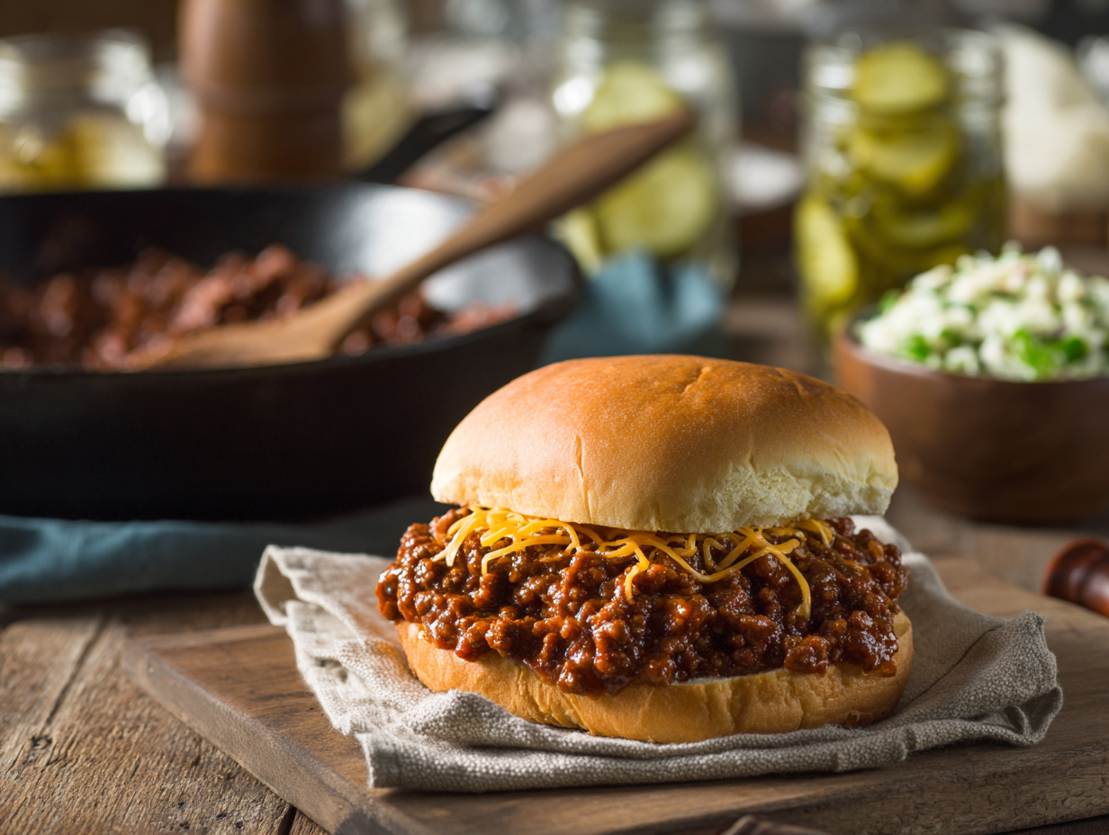 Classic Sloppy Joe Sandwiches