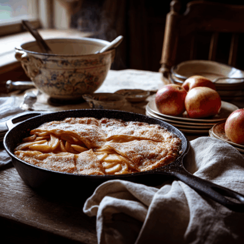 30-Minute Skillet Apple Pie