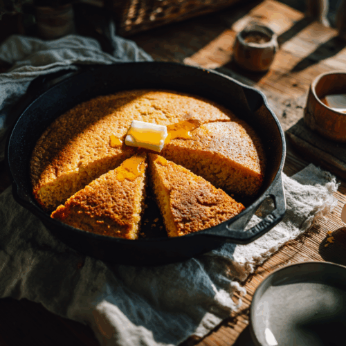 Skillet Buttermilk Cornbread