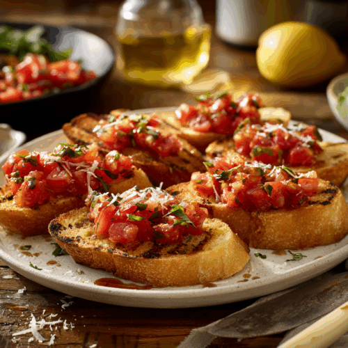 Classic Tomato Basil Bruschetta 2 Classic Tomato Basil Bruschetta