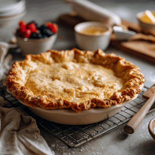 30-Minute Flaky All-Butter Pie Crust (Blind-Bake Option)