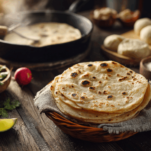 Quick Homemade Corn Tortillas (Tortilla Recipe)