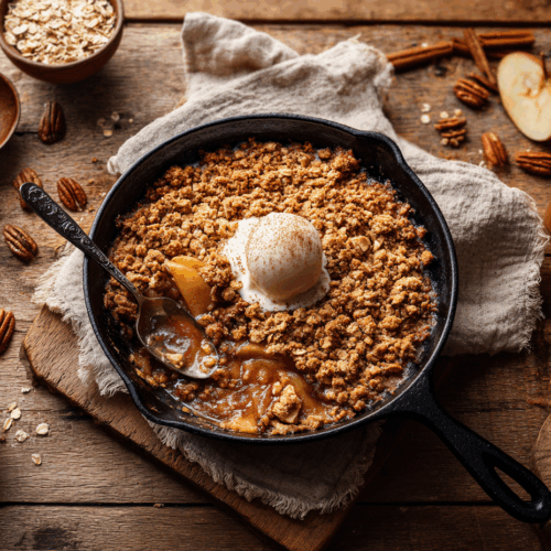 Skillet Apple Crisp In About 30 Minutes
