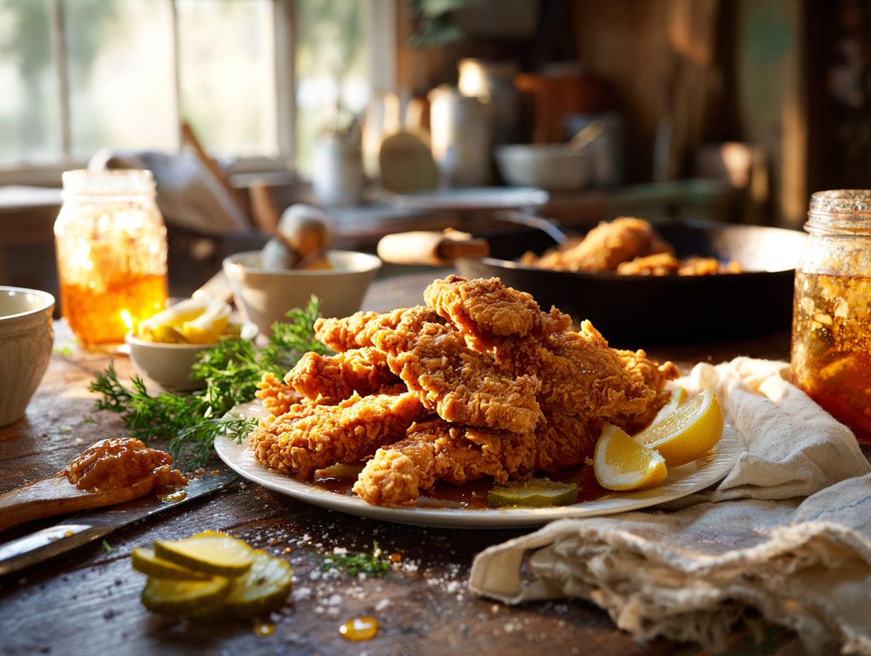 Crispy Buttermilk Fried Chicken