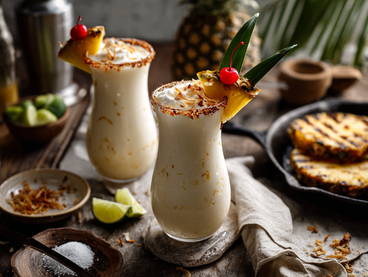 Grilled Piña Colada Recipe 2 Grilled Piña Colada Recipe