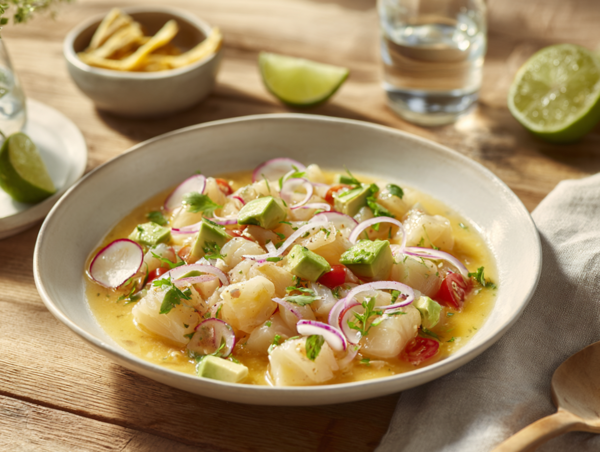 Peruvian Sea Bass Ceviche
