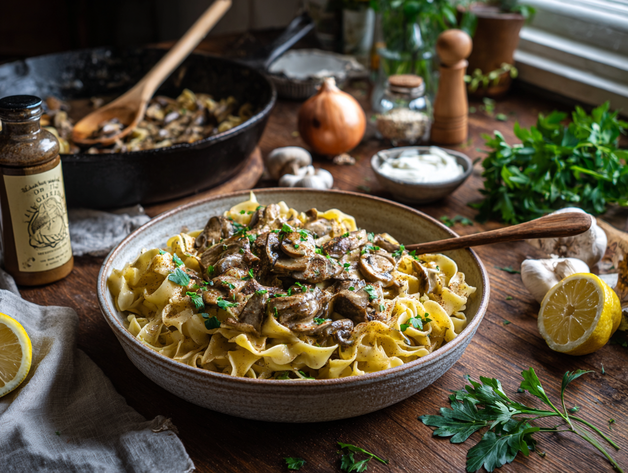 Quick Weeknight Beef Stroganoff
