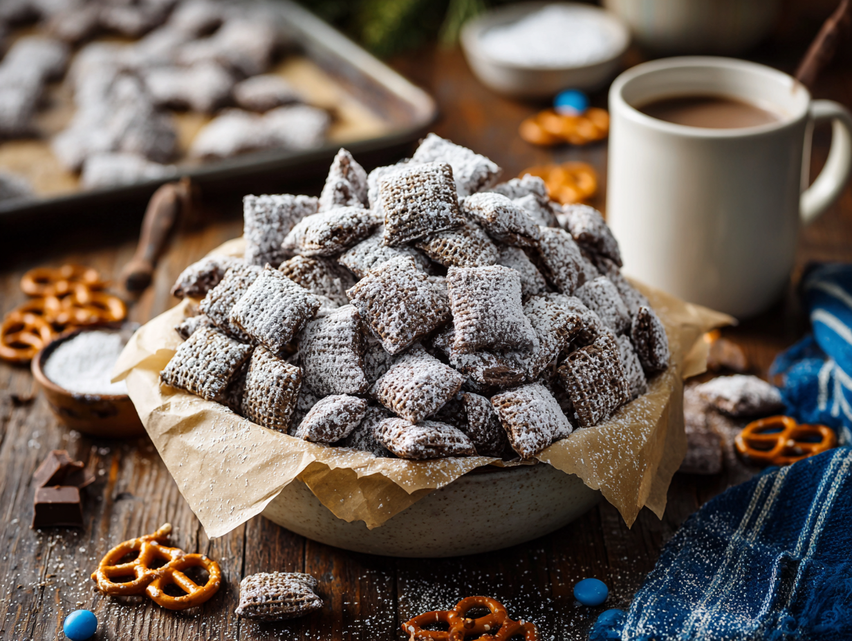 Puppy Chow Chex Mix (Muddy Buddies)