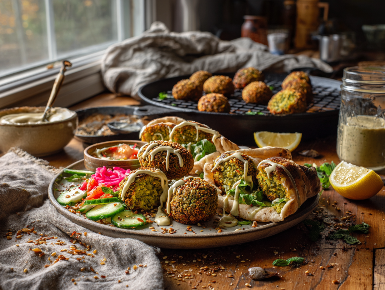 Quick Herb Falafel Recipe