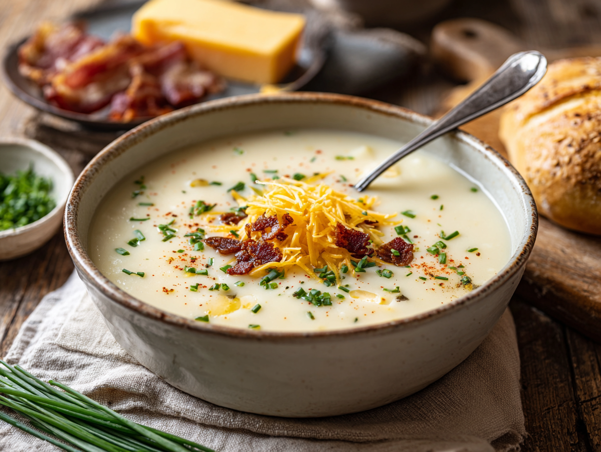 Creamy Potato Soup Recipe 2 Creamy Potato Soup Recipe