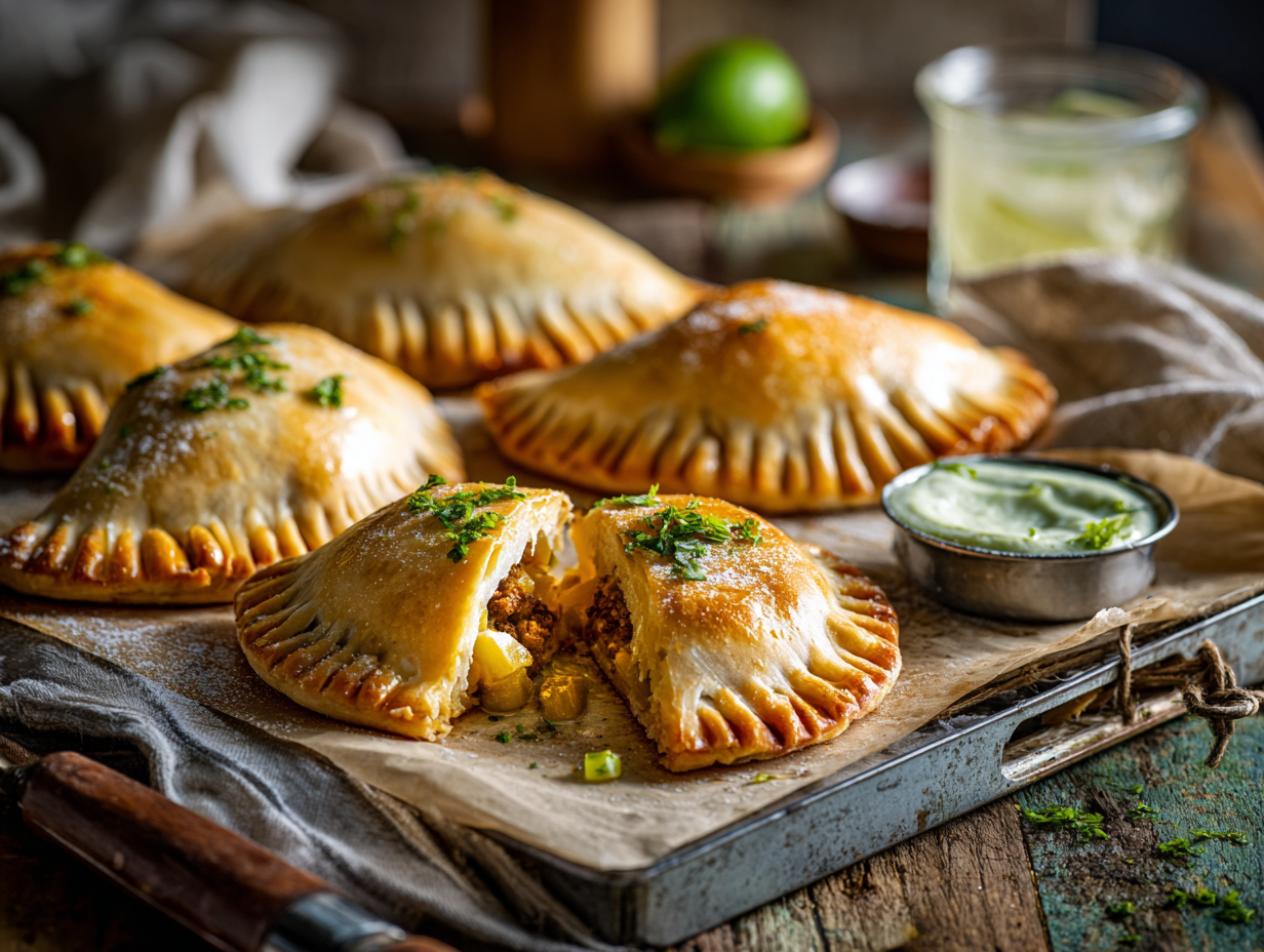 Quick Beef & Olive Empanadas (30-Minute Air Fryer or Oven)