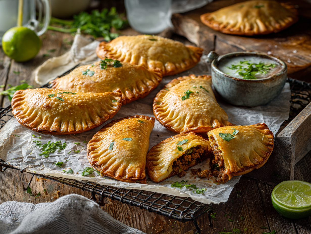 Quick Beef &Amp; Olive Empanadas (30-Minute Air Fryer Or Oven)