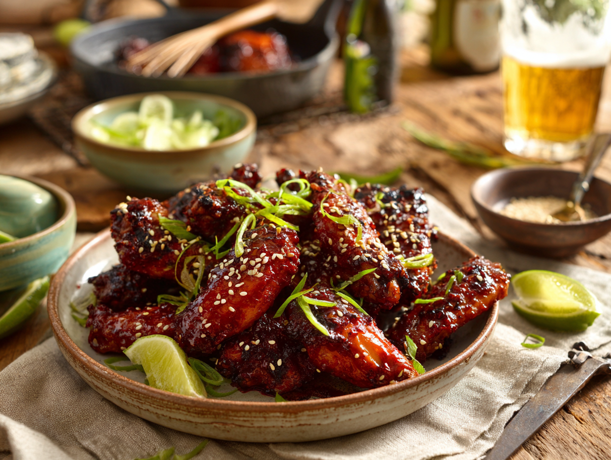 30-Minute Gochujang-Honey Air-Fryer Wings