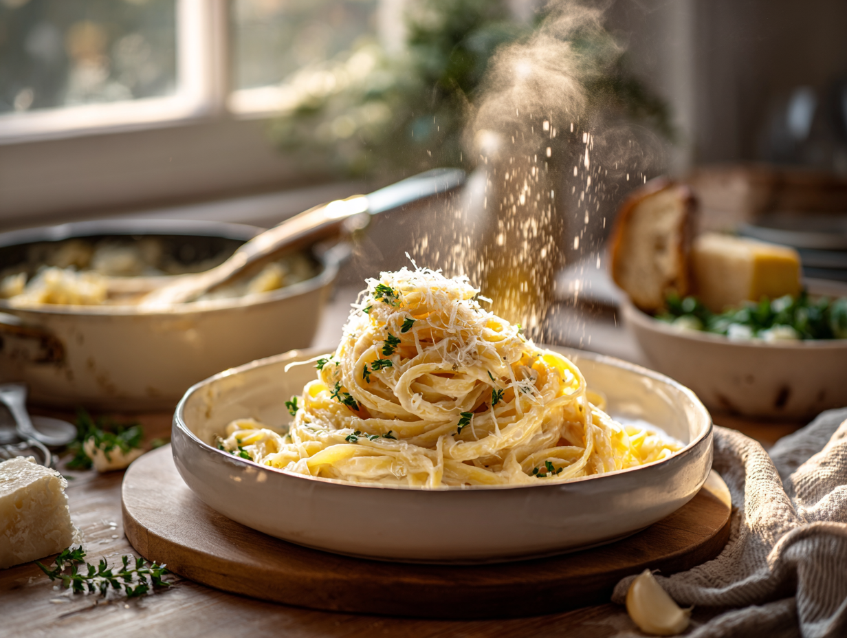 Creamy Olive Garden Alfredo 2 Olive Garden–Style Alfredo Sauce With Fettuccine (Copycat)