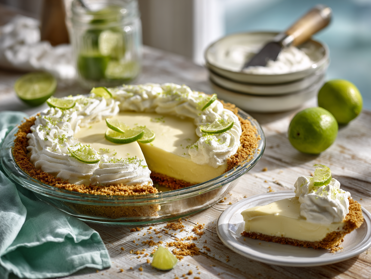 30-Minute No-Bake Key Lime Pie
