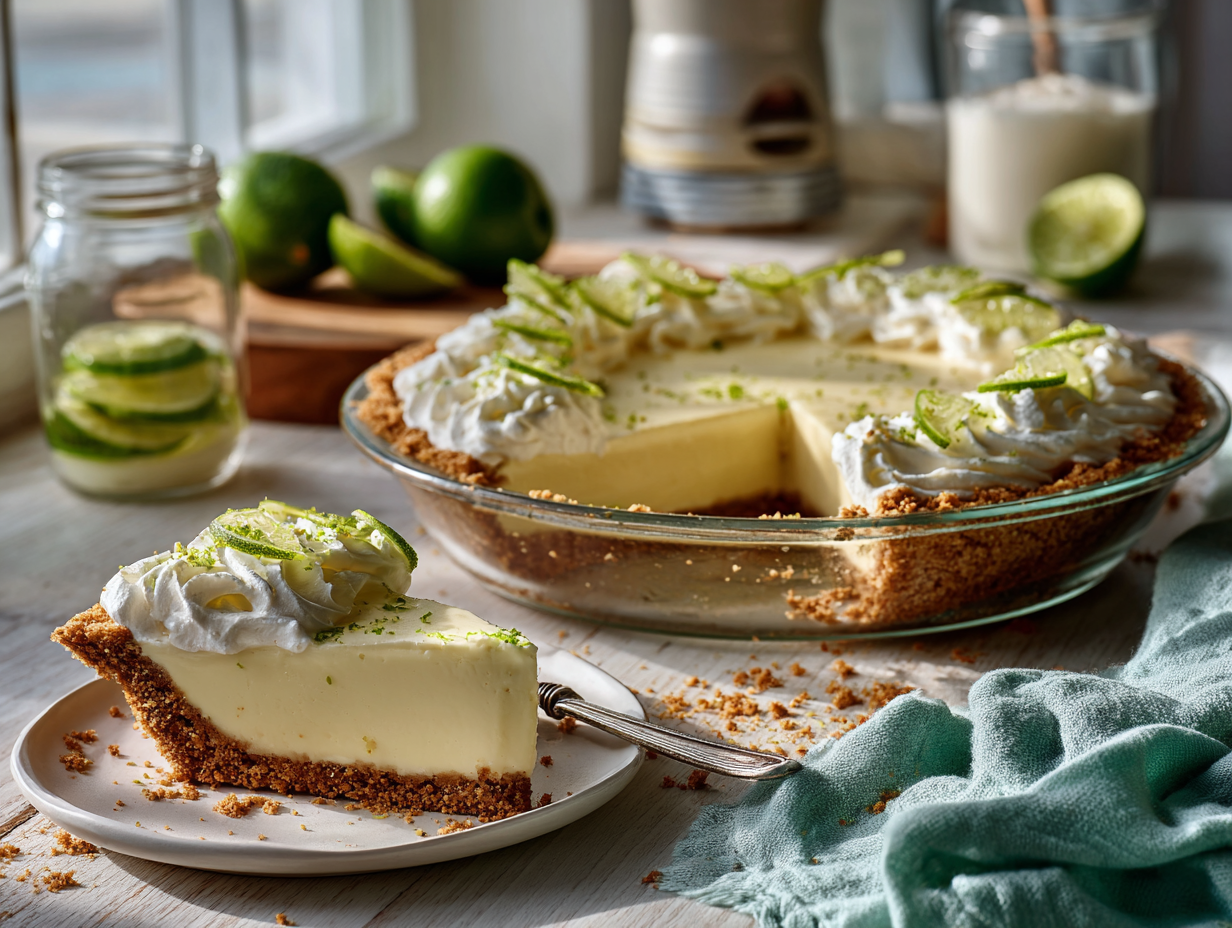 30-Minute No-Bake Key Lime Pie