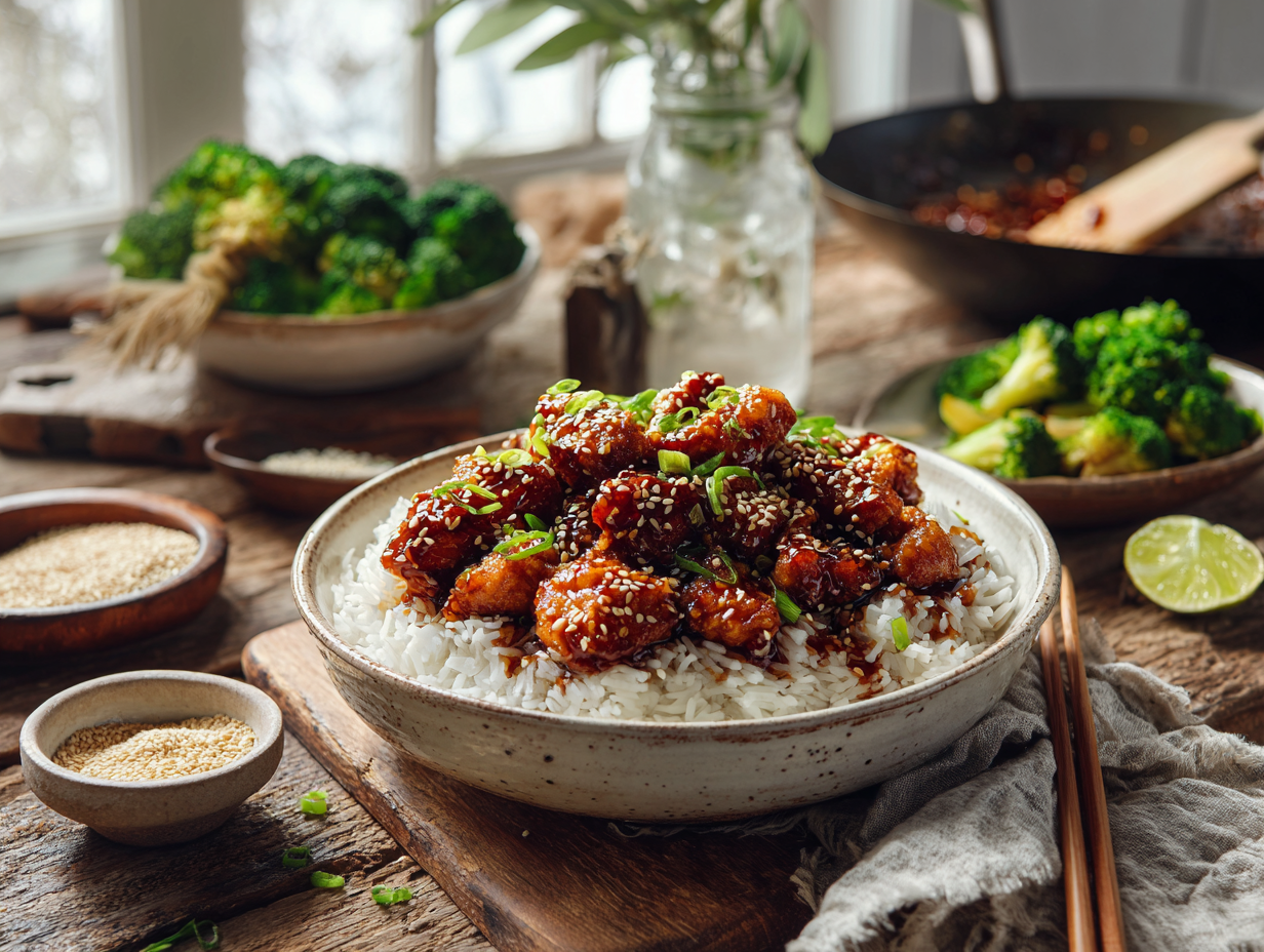 30-Minute Sesame Chicken (Crispy, Glossy, Better-Than-Takeout)