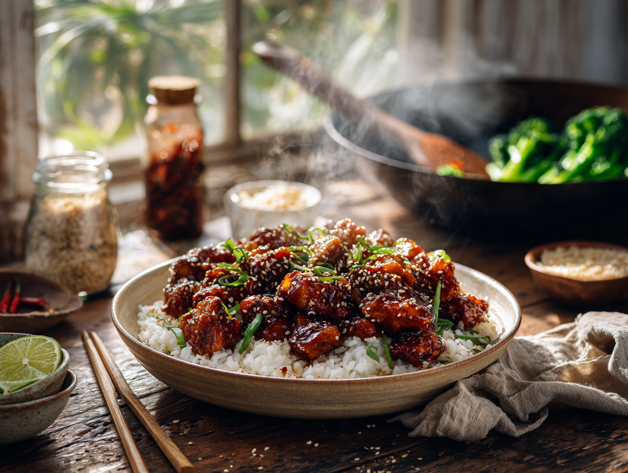 30-Minute Sesame Chicken (Crispy, Glossy, Better-Than-Takeout)