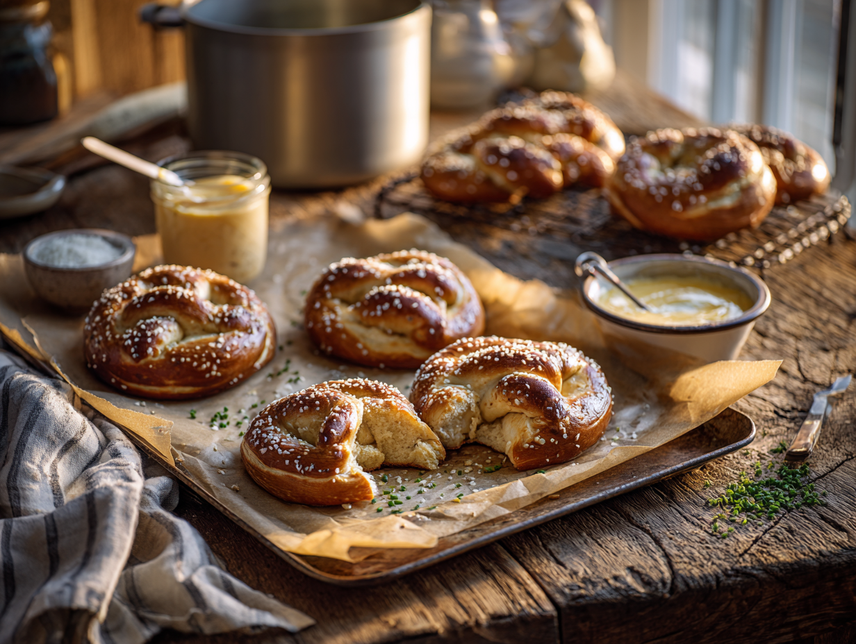 Quick Bavarian-Style Soft Pretzels (30–40 Minutes)