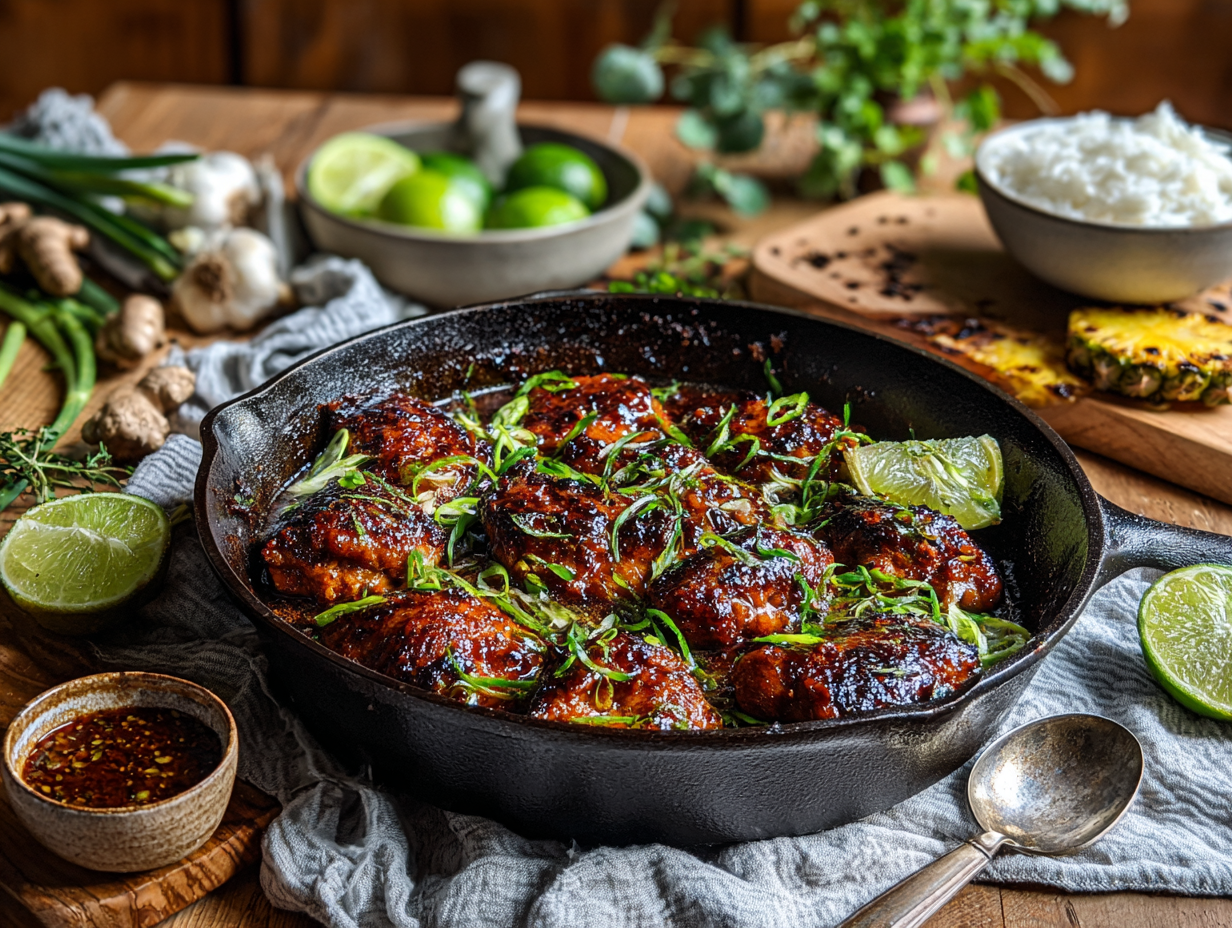 30-Minute Skillet Jerk Chicken