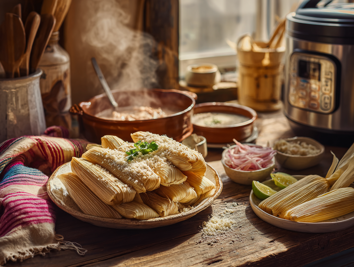 Weeknight Mini Chicken Tamales (Instant Pot Or Stovetop)