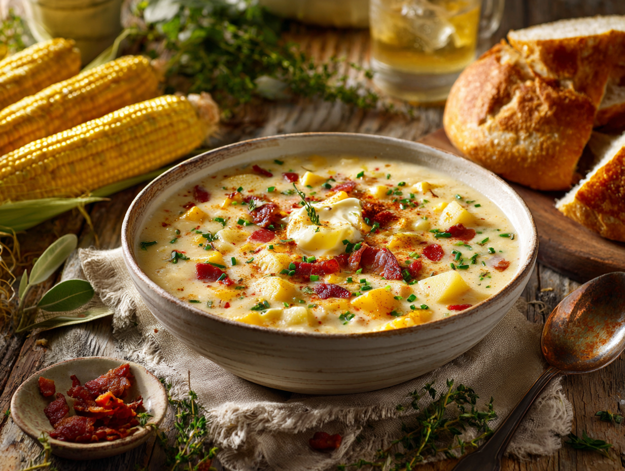 30-Minute Summer Corn Chowder (New England-Style)