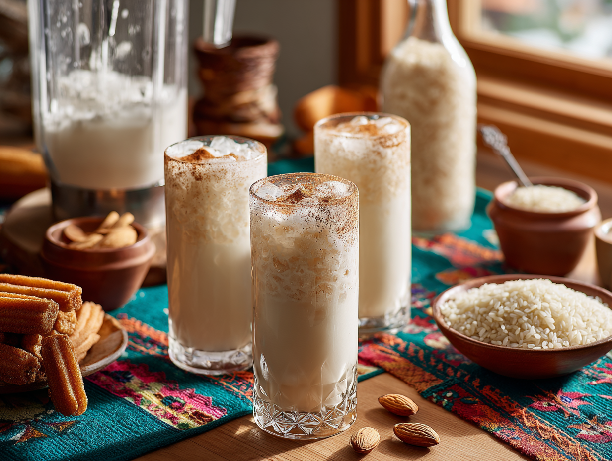 Quick Blender Horchata (Mexican Rice–Cinnamon Agua Fresca)