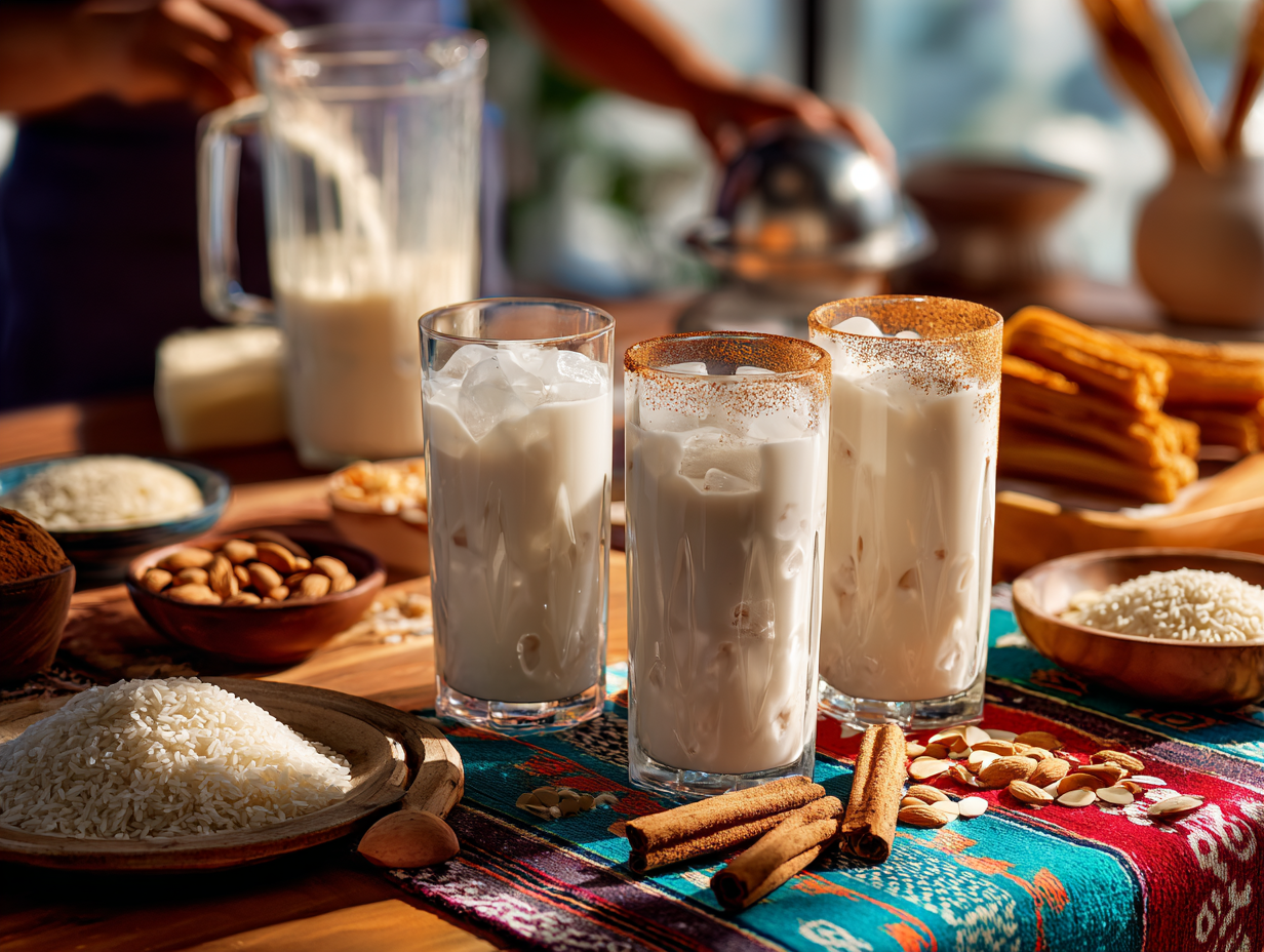 Quick Blender Horchata (Mexican Rice–Cinnamon Agua Fresca)