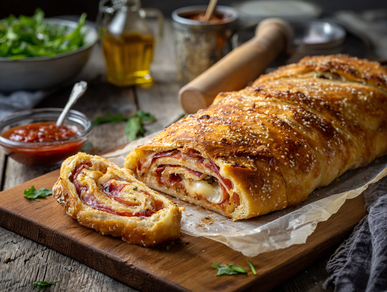 Weeknight Italian-American Stromboli