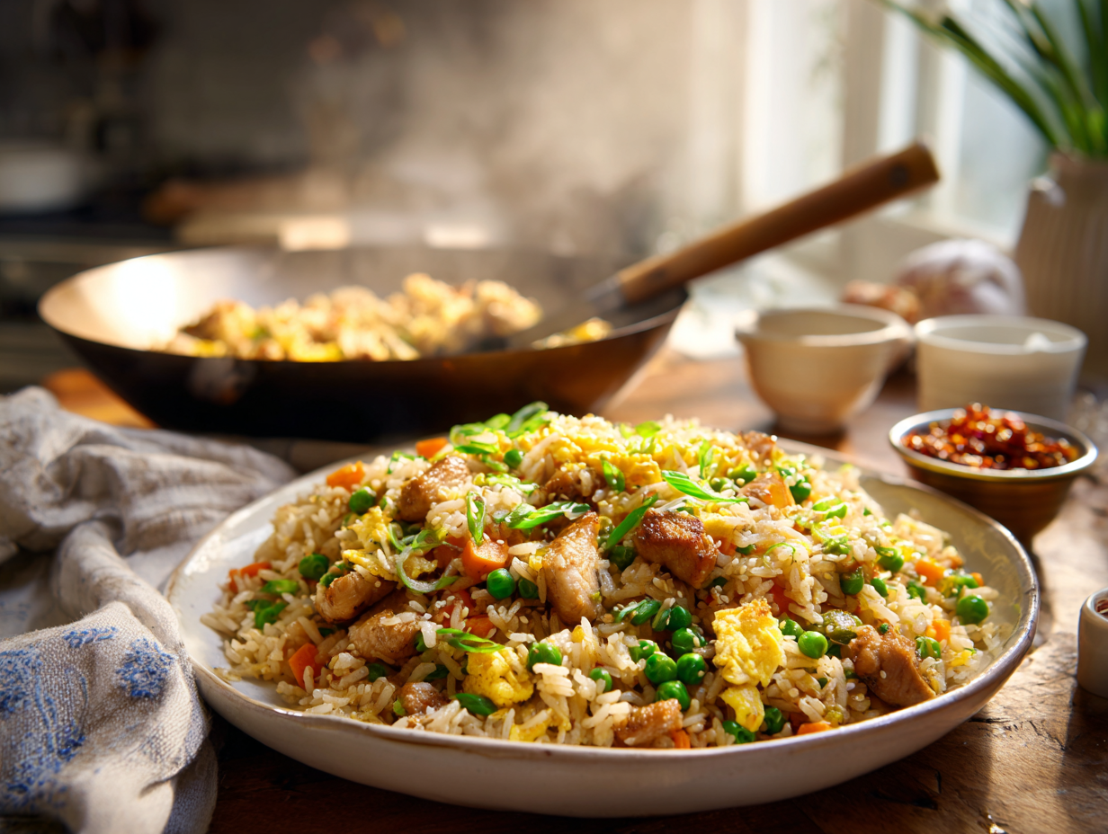 30-Minute Chicken Fried Rice