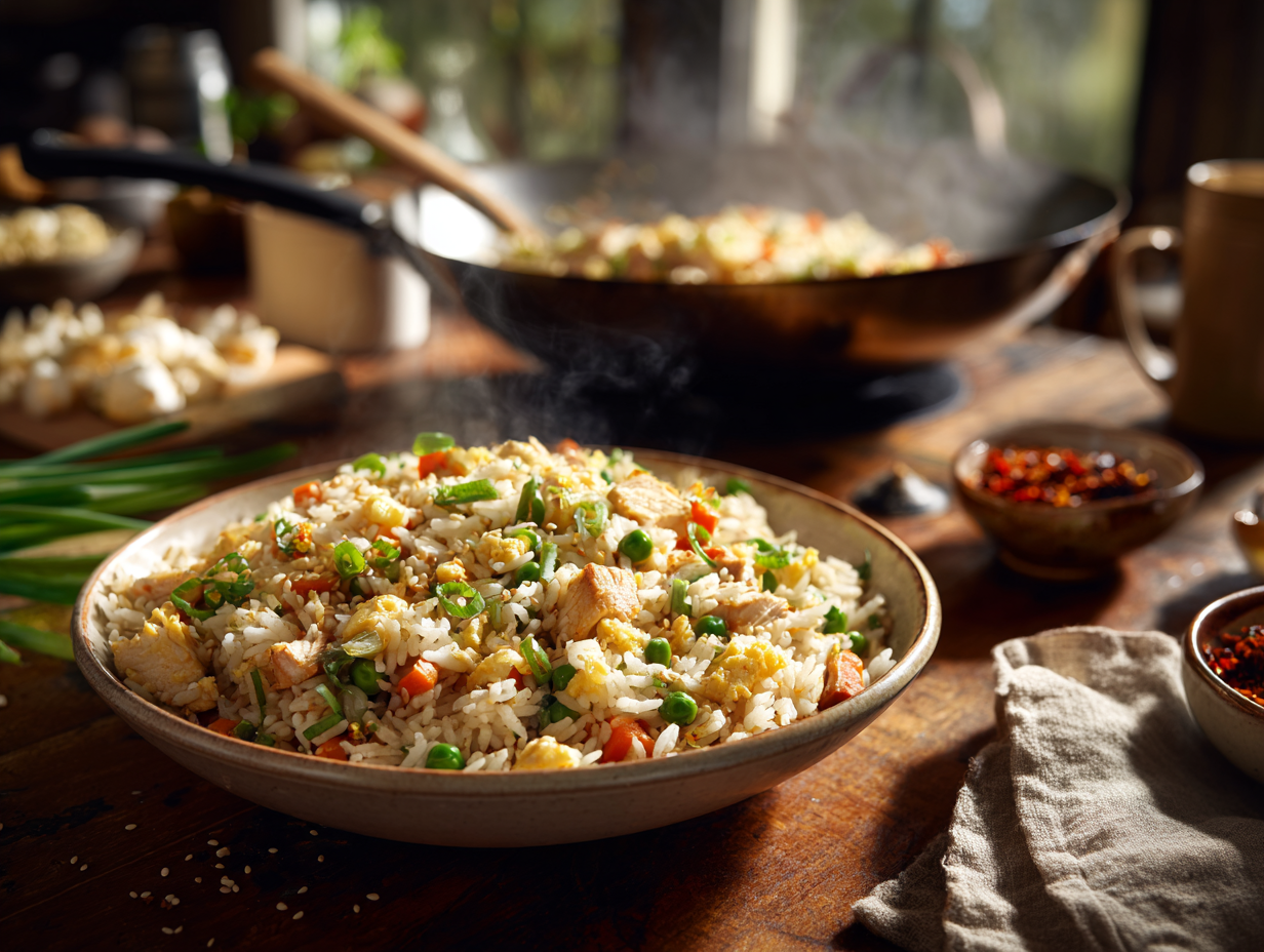 30-Minute Chicken Fried Rice