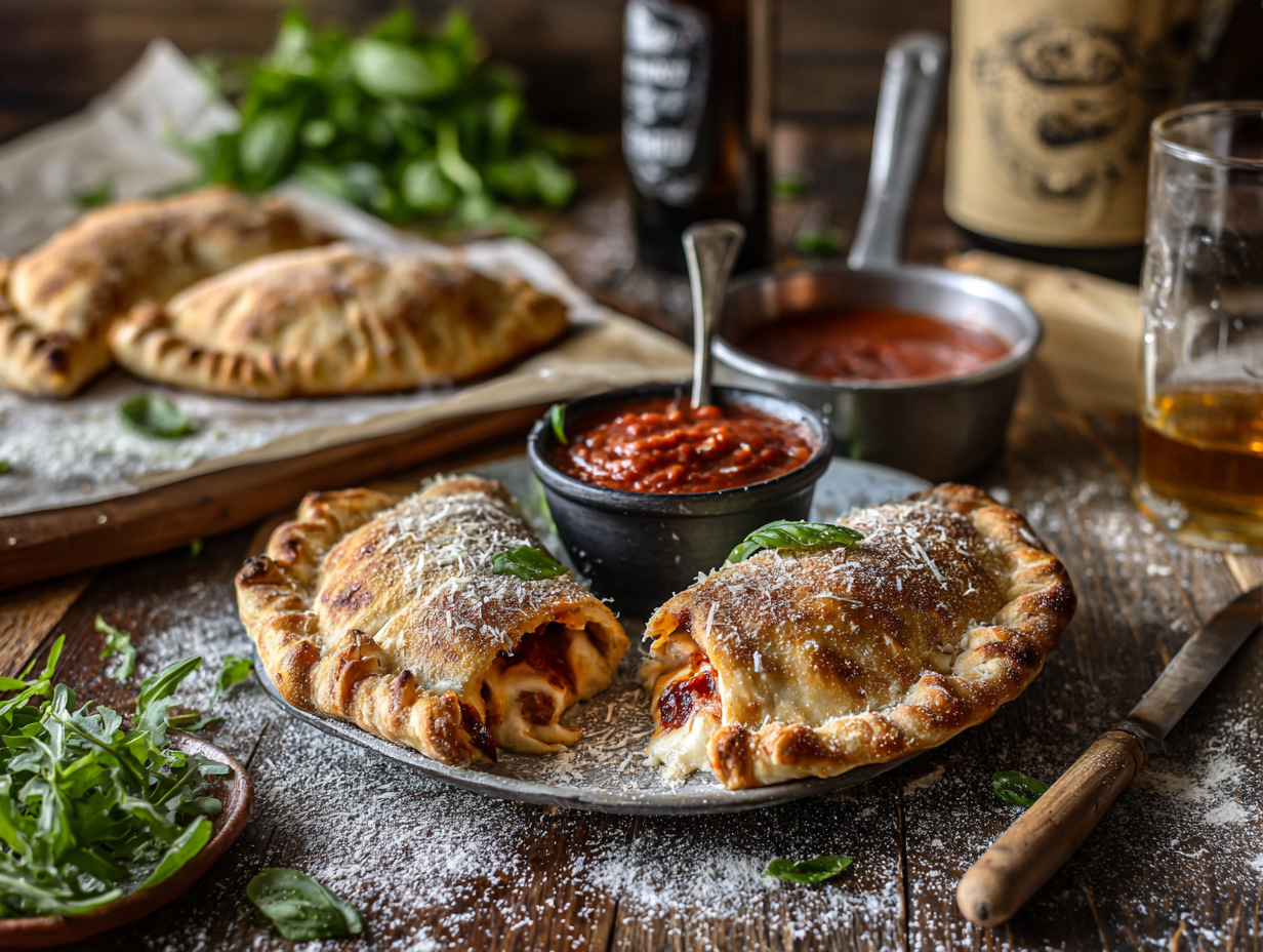 Weeknight Calzone With Quick Marinara (30 Minutes)