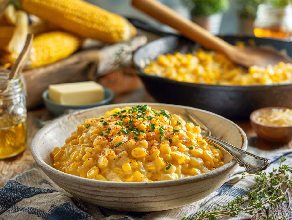 Stovetop Creamed Corn (30-Minute, Southern-Style)