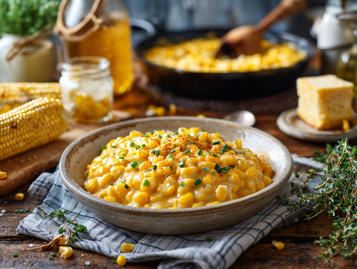 Stovetop Creamed Corn (30-Minute, Southern-Style)