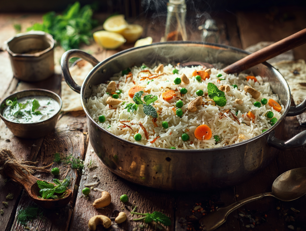 Fragrant Vegetable Pulao Recipe 2 Aromatic Veg Pulao (One-Pot Vegetable Pilaf)