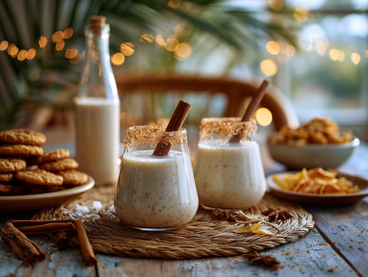 Coquito (Puerto Rican Coconut Holiday Drink)