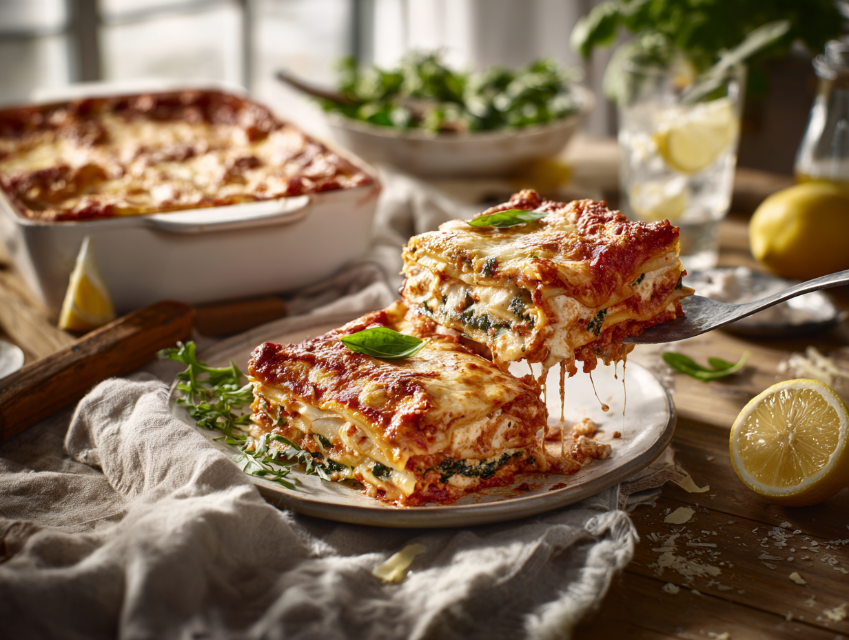 Speedy Chicken Lasagna (Weeknight No-Boil)