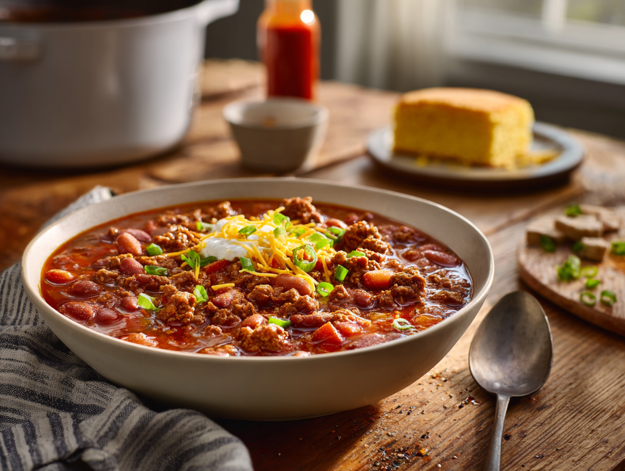 Wendy'S Style Weeknight Chili 2 Speed‑Simmered Wendy’s‑Style Weeknight Chili
