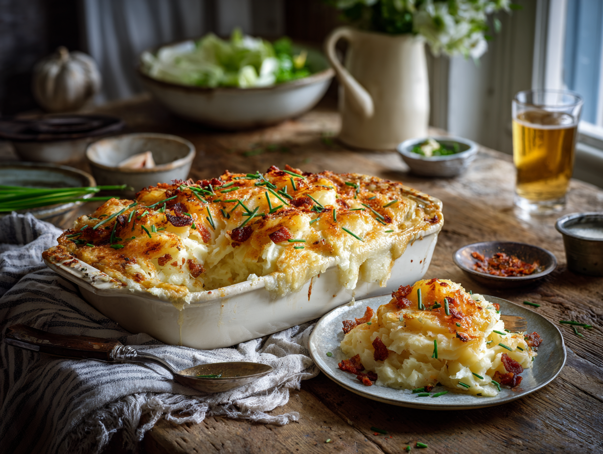 30-Minute Twice-Baked Potato Casserole