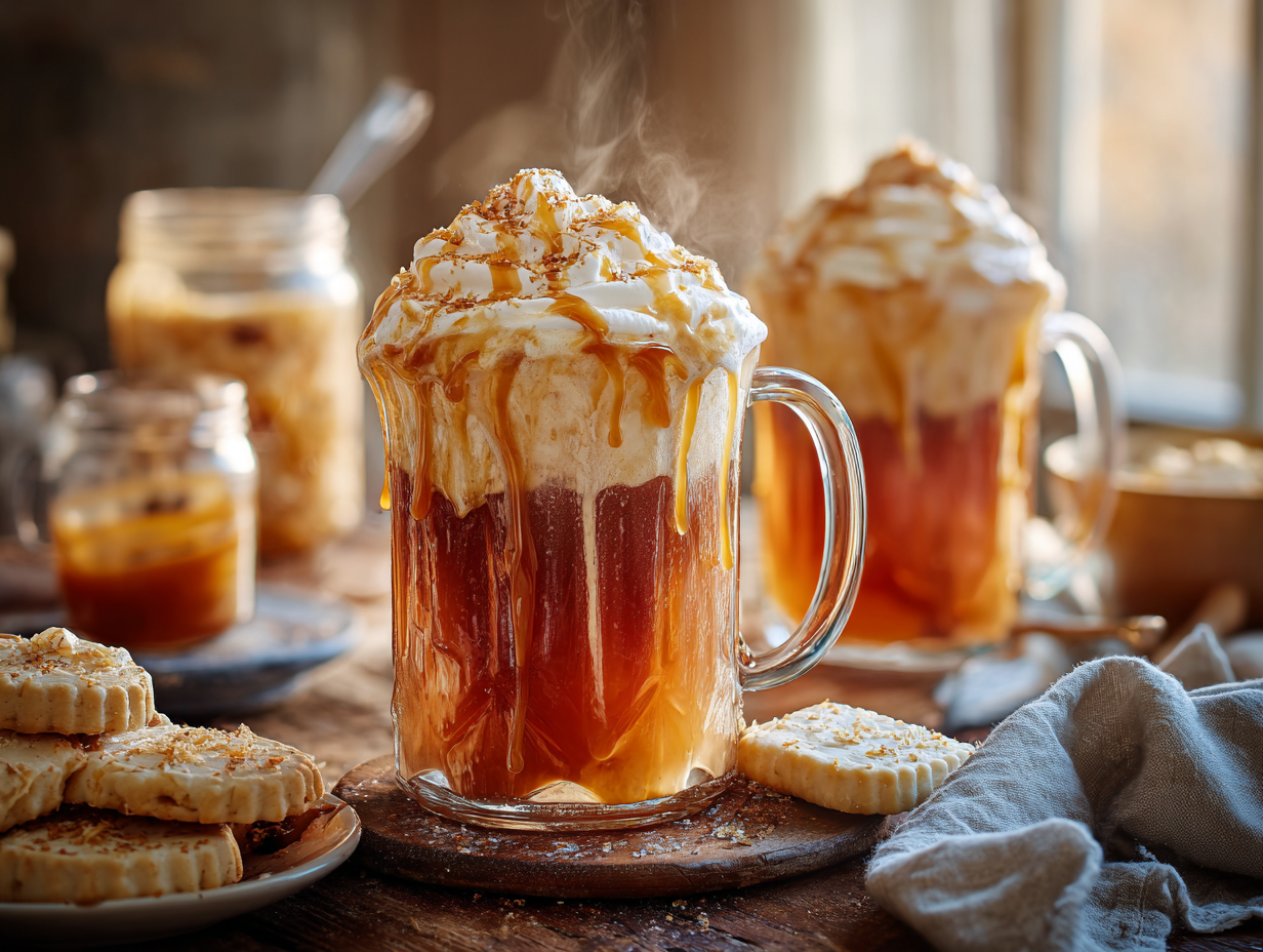 Classic Butterbeer with Silky Butterscotch Foam (30 Minutes)
