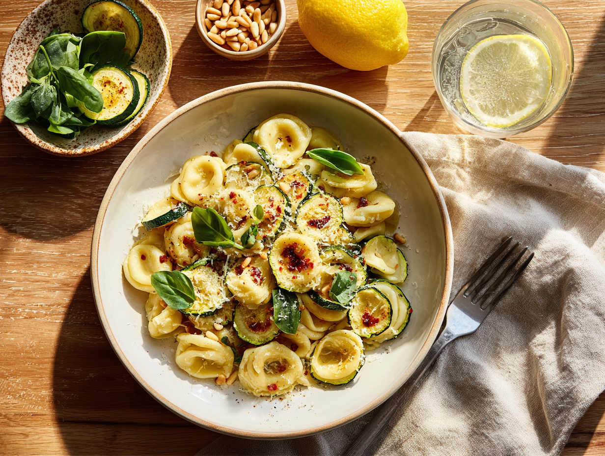 Zucchini'S Creamy Lemon Dream 2 Creamy Lemon-Basil Zucchini Pasta (30-Minute Dinner)
