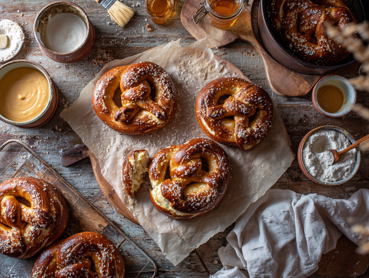 30-Minute Soft Pretzels With Classic Baking Soda Bath