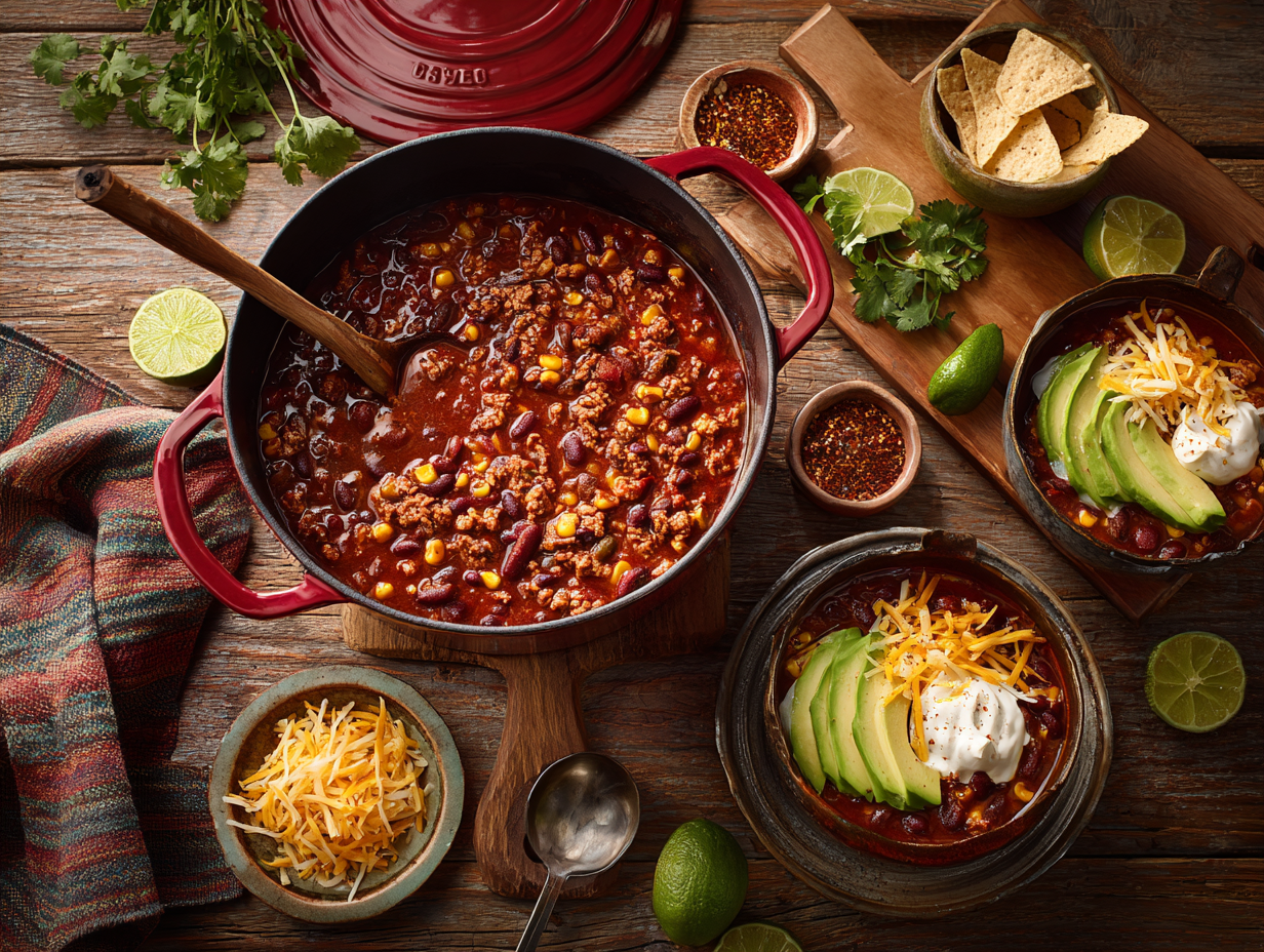 Quick Smoky Chicken Chili 2 30-Minute Smoky Chicken Chili