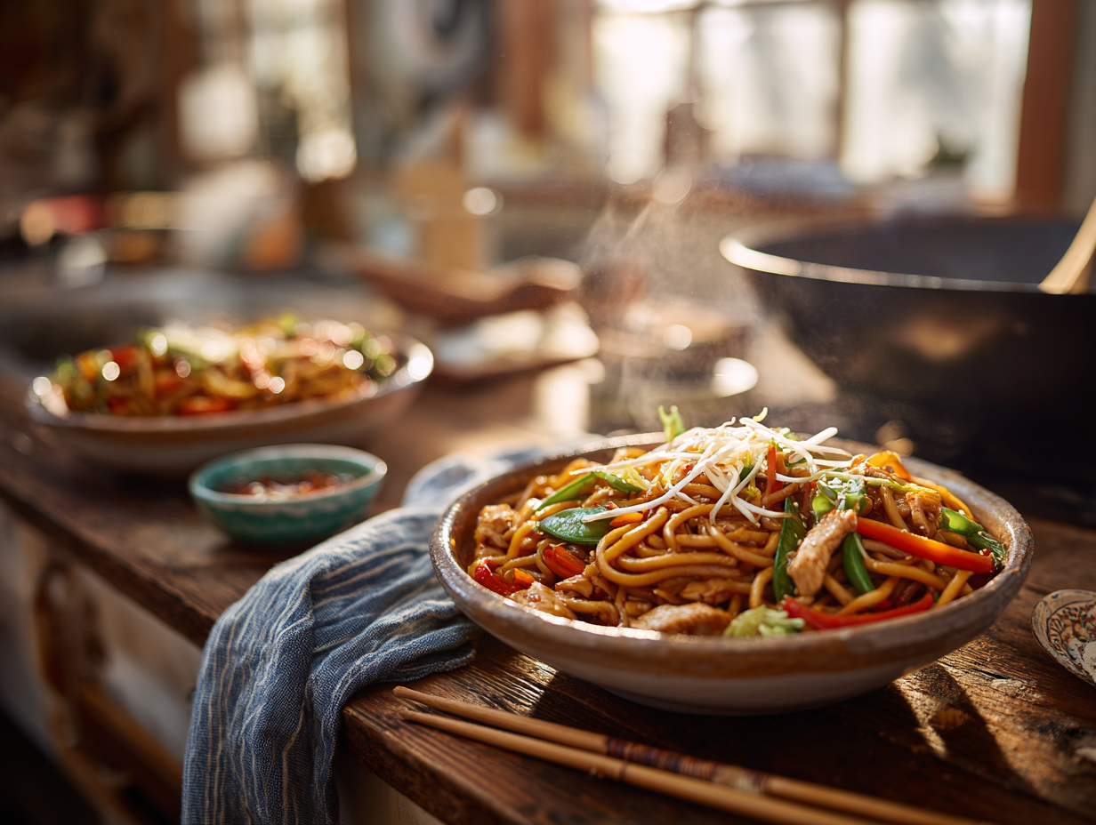 30-Minute Chicken Lo Mein